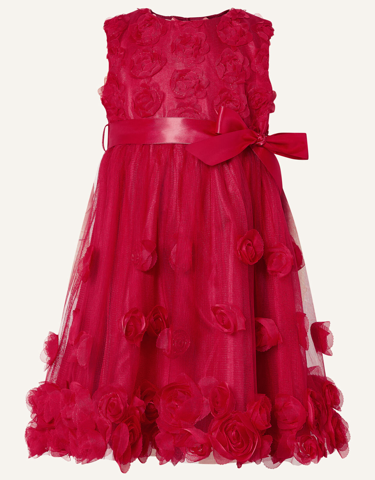 Baby 3D Rose Dress Red | Baby Girl ...